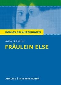 Produktbild: Fr&auml;ulein Else von Arthur Schnitzler