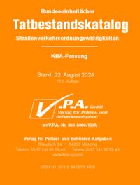Produktbild: Bundeseinheitlicher Tatbestandskatalog KBA-Langfassung, gebunden