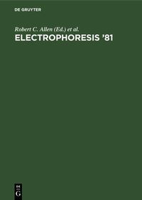 Produktbild: Electrophoresis '81