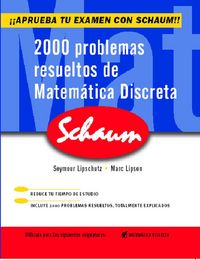Produktbild: 2000 problemas resueltos de matem&aacute;tica discreta