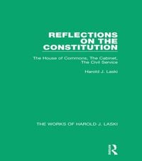 Produktbild: Reflections on the Constitution (Works of Harold J. Laski)