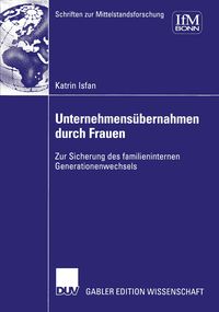 Produktbild: Unternehmens&uuml;bernahmen durch Frauen