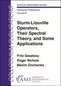 Produktbild: Gesztesy, F: Sturm-Liouville Operators, Their Spectral Theor