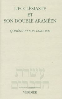 Produktbild: L'eccl&eacute;siaste et son double aram&eacute;en : Qoh&eacute;let et son Targoum