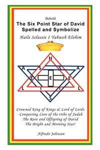 Produktbild: The Six Point Star of David Spelled and Symbolize Haile Selassie I