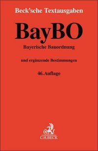 Produktbild: Bayerische Bauordnung. BayBO