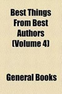 Produktbild: Best Things from Best Authors (Volume 4)