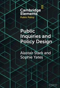 Produktbild: Public Inquiries and Policy Design
