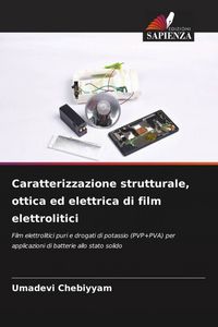 Produktbild: Caratterizzazione strutturale, ottica ed elettrica di film elettrolitici