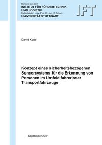 Produktbild: Konzept eines sicherheitsbezogenen Sensorsystems f&uuml;r die Erkennung von Personen im Umfeld fahrerloser Transportfahrzeuge