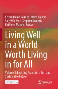Produktbild: Living Well in a World Worth Living in for All