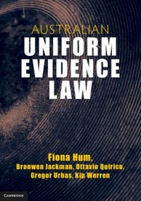 Produktbild: Australian Uniform Evidence Law