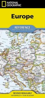 Produktbild: Europe Reference Map (folded)
