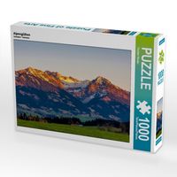 Produktbild: CALVENDO Puzzle Alpengl&uuml;hen | 1000 Teile Lege-Gr&ouml;&szlig;e 64x48cm Foto-Puzzle f&uuml;r gl&uuml;ckliche Stunden