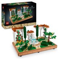 Produktbild: LEGO Icons Springbrunnengarten, Bauset f&uuml;r Erwachsene, Zimmer-Deko 10359