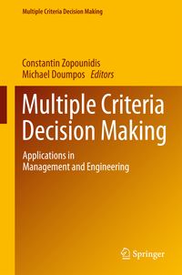 Produktbild: Multiple Criteria Decision Making