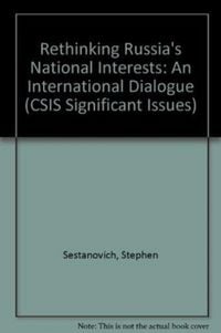 Produktbild: Kissinger, H: Rethinking Russia's National Interests