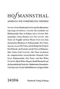 Produktbild: Hofmannsthal Jahrbuch zur Europ&auml;ischen Moderne