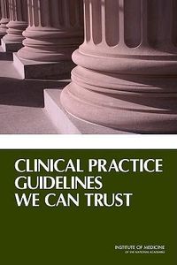 Produktbild: Clinical Practice Guidelines We Can Trust