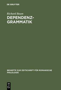 Produktbild: Dependenzgrammatik