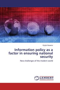 Produktbild: Information policy as a factor in ensuring national security