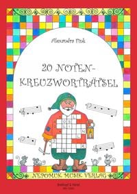 Produktbild: 20 Noten-Kreuzwortr&auml;tsel