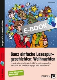 Produktbild: Ganz einfache Lesespurgeschichten: Weihnachten