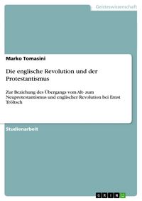Produktbild: Die englische Revolution und der Protestantismus
