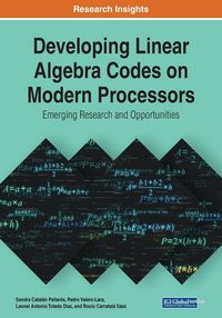 Produktbild: Developing Linear Algebra Codes on Modern Processors