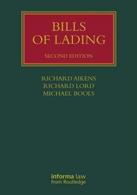 Produktbild: Aikens, R: Bills of Lading