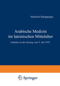 Produktbild: Arabische Medizin im lateinischen Mittelalter