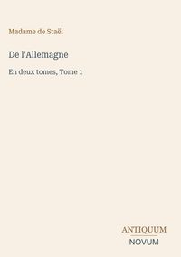 Produktbild: De l'Allemagne