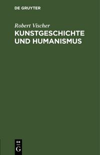 Produktbild: Kunstgeschichte und Humanismus