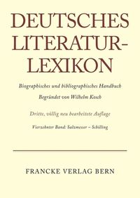 Produktbild: Deutsches Literatur-Lexikon / Salzmesser - Schilling
