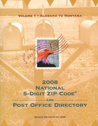 Produktbild: Natl Zip Code Director-2008-2v