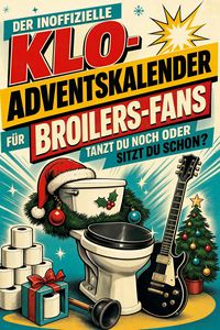 Produktbild: Der inoffizielle Klo-Adventskalender f&uuml;r Broilers-Fans
