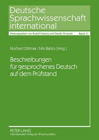 Produktbild: Beschreibungen f&uuml;r gesprochenes Deutsch auf dem Pr&uuml;fstand