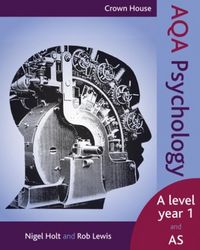 Produktbild: Holt, N: Crown House AQA Psychology