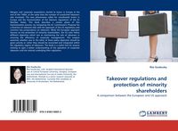 Produktbild: Takeover regulations and protection of minority shareholders