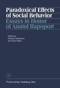 Produktbild: Paradoxical Effects of Social Behavior
