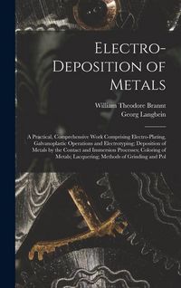 Produktbild: Electro-Deposition of Metals