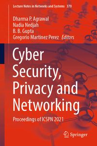 Produktbild: Cyber Security, Privacy and Networking