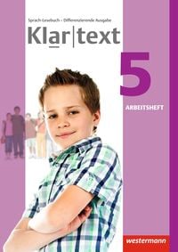 Produktbild: Klartext 5. Arbeitsheft. Differenzierende allgemeine Ausgabe