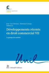 Produktbild: D&eacute;veloppements r&eacute;cents en droit commercial VII