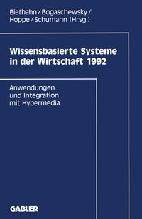 Produktbild: Wissensbasierte Systeme in der Wirtschaft 1992