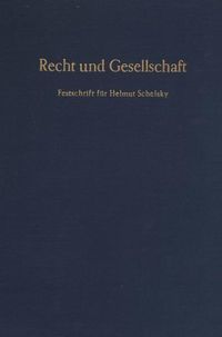 Produktbild: Recht und Gesellschaft.