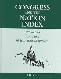 Produktbild: Congress & the Nation Index 1977-01