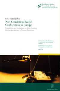 Produktbild: Non-Conviction-Based Confiscation in Europe.