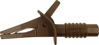 Produktbild: Cliff FCR7944 Sicherheits-Abgreifklemme Steckanschluss 4mm CAT II 1000 V, CAT III 600V Braun