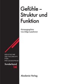 Produktbild: Gef&uuml;hle - Struktur und Funktion